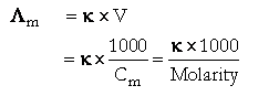 Specific And Molar Conductivity - Ohm’s Law