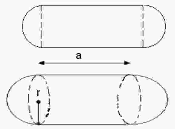 Hemisphere end example - capsule