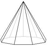 octagonal pyramid