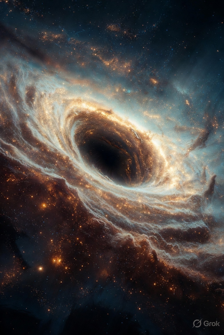 AI Generated Pic of black holet