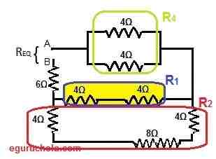 find the equivalent resistance